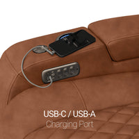 Anthem LT HeatZeroᵀᴹ Italian Leather Home Theater Sofa & Loveseat