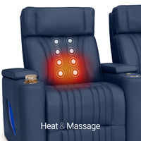 Valore Zero Gravity Home Theater Seating with Heat & Massage