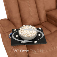 Seatcraft Republic Sofa & Loveseat Italian Leather, Powered Headrest, Power Recline