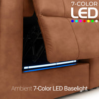 Monterey CoolZeroᵀᴹ Italian Leather BACKROW Theater Seating®