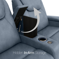 Equinox CoolZeroᵀᴹ Italian Leather BACKROW Theater Seating®