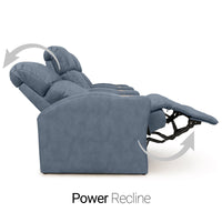 Napa Italian Leather Spacesaver Home Theater Seating