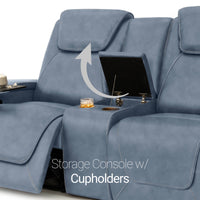 Seatcraft Colosseum Big & Tall Home Theater Sofa & Loveseat