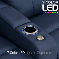 Monterey CoolZeroᵀᴹ Italian Leather Home Theater Seating