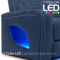 Armada LT HeatZeroᵀᴹ Italian Leather Home Theater Sofa & Loveseat