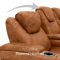 Equinox Chaise CoolZeroᵀᴹ Italian Leather Home Theater Seating