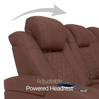 Anthem LT HeatZeroᵀᴹ Italian Leather Home Theater Sofa & Loveseat