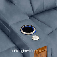 Monaco Italian Leather Home Theater Seating