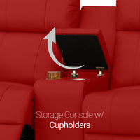 Seatcraft Octavius Big & Tall Home Theater Sofa & Loveseat