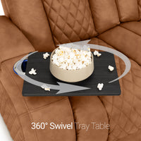 Seatcraft Anthem Sofa & Loveseat Italian Leather, Powered Headrest, Power Recline