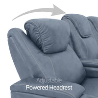 Pantheon Italian Leather Big & Tall Home Theater Seating
