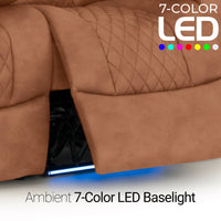 Anthem LT HeatZeroᵀᴹ Italian Leather Home Theater Sofa & Loveseat