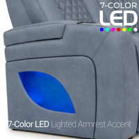 Anthem LT HeatZeroᵀᴹ Italian Leather Home Theater Sofa & Loveseat