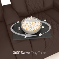 Diamante CoolZeroᵀᴹ Italian Leather BACKROW Theater Seating®