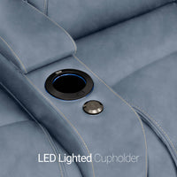 Paladin Italian Leather Heat & Massage Home Theater Seating