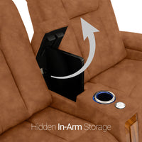 Monaco Italian Leather Home Theater Seating