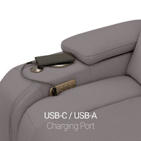 Endeavour HeatZeroᵀᴹ Italian Leather Home Theater Sofa & Loveseat