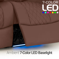 Anthem LT HeatZeroᵀᴹ Italian Leather Home Theater Sofa & Loveseat