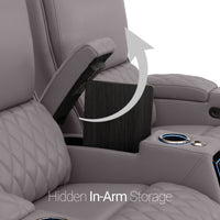 Apex CoolZeroᵀᴹ Italian Leather Home Theater Seats