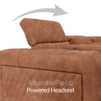Diamante FX Flip-Up Headrest Home Theater Seating