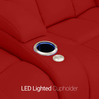 Grenada Italian Leather BACKROW Theater Seating®