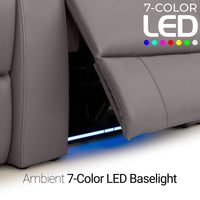 Kodiak CoolZeroᵀᴹ Italian Leather Home Theater Seating