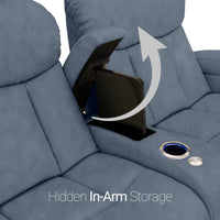 Grenada Italian Leather BACKROW Theater Seating®