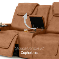 Seatcraft Colosseum Big & Tall Home Theater Sofa & Loveseat