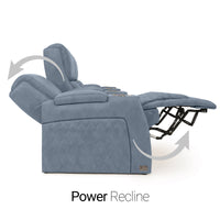 Apex Chaise CoolZeroᵀᴹ Italian Leather Home Theater Seating
