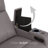 Monterey CoolZeroᵀᴹ Italian Leather BACKROW Theater Seating®