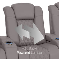 Virtuoso Zero Gravity Home Theater Seating with Heat & Massage