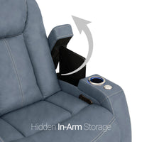 Seatcraft Republic Sofa & Loveseat Italian Leather, Powered Headrest, Power Recline