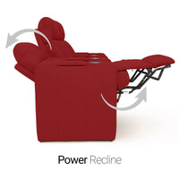 Monterey CoolZeroᵀᴹ Italian Leather BACKROW Theater Seating®