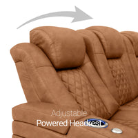 Seatcraft Anthem Sofa & Loveseat Italian Leather, Powered Headrest, Power Recline