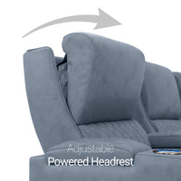 Apex Chaise CoolZeroᵀᴹ Italian Leather Home Theater Seating