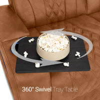 Armada LT HeatZeroᵀᴹ Italian Leather Home Theater Sofa & Loveseat