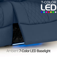 Anthem LT HeatZeroᵀᴹ Italian Leather Home Theater Sofa & Loveseat