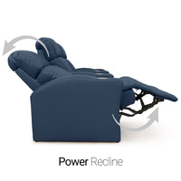 Napa Italian Leather Spacesaver Home Theater Seating