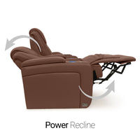 Equinox Chaise CoolZeroᵀᴹ Italian Leather Home Theater Seating