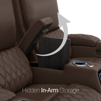 Apex CoolZeroᵀᴹ Italian Leather Home Theater Seats