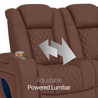 Anthem LT HeatZeroᵀᴹ Italian Leather Home Theater Sofa & Loveseat