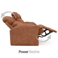 Napa Italian Leather Spacesaver Home Theater Seating