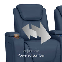 Equinox CoolZeroᵀᴹ Italian Leather BACKROW Theater Seating®