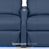Sienna Italian Leather Spacesaver Home Theater Seating