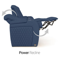 Diamante CoolZeroᵀᴹ Italian Leather BACKROW Theater Seating®