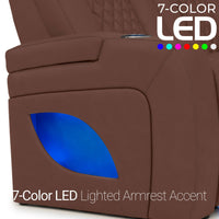 Anthem LT HeatZeroᵀᴹ Italian Leather Home Theater Sofa & Loveseat