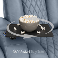 Seatcraft Diamante CoolZeroᵀᴹ Wedge Table Home Theater Seating
