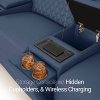 Diamante FX Flip-Up Headrest Home Theater Seating