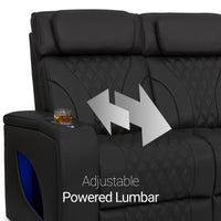 Armada LT HeatZeroᵀᴹ Italian Leather Home Theater Sofa & Loveseat