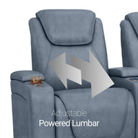 Equinox CoolZeroᵀᴹ Italian Leather BACKROW Theater Seating®